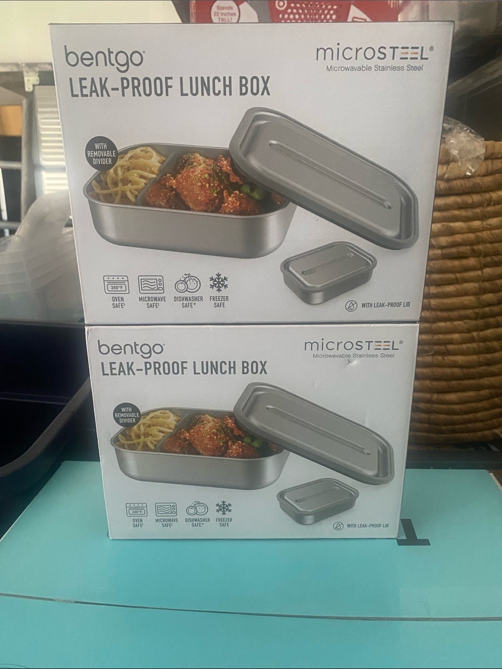 Bentgo Microsteel Leak-Proof Lunch Box - Stainless Steel. Set of 2. No offers